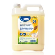HYGSOFT Flüssigseife für Spender Milch & Honig, 5 Liter