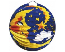 Lampion rund MOND  24 cm