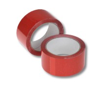 Klebeband Packband PP Acrylatkleber geräuscharm 50mm/66m, rot