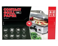ALUFIX Kontaktgrillpapier 33x27 cm Einlage fr Kontaktgrill beschichtet 100 Stk.
