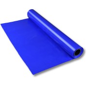LDPE-Folie Dekofolie Tischdecke, blau opak, 2300mm x 50m, 100my