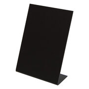 Tisch-Kreidetafeln, PVC, schwarz, ca. 7.4x10.5cm, DIN A7, 3 Stk.