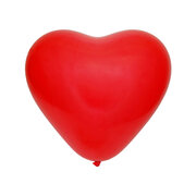 Luftballons Herz, rot, 36cm, 50 Stk.