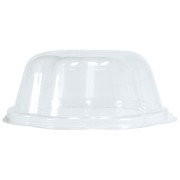 BIO Deckel fr Eisbecher 300ml, transparent, PLA, 50 Stk.