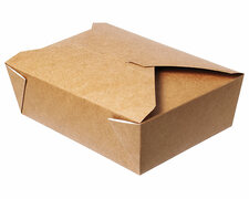 Menboxen Lunch-Box, 750 ml, Green by Nature, 140x100x50 mm, 50 Stk.
