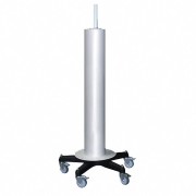 Folienspender senkrecht für Folienbreite bis  950 mm, weiß/schwarz bis 50kg