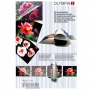 OLYMPIA Laminierfolien Set A4, A5, A6 und Visitenkartengrösse, 100 Stk.
