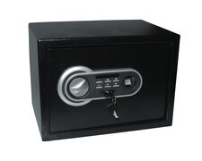 Tresor Safe Fingerprint inkl. Schlssel  352 x 250 x 250 mm, 15,7 l schwarz