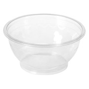 BIO Salatschalen rund aus Bio-Kunststoff (PLA) 700 ml  14,5 cm 50 Stk.