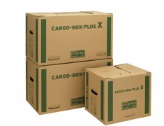 progressCARGO CARGOBOX PLUS S - Umzugskarton Transportkarton, 400x320x320mm