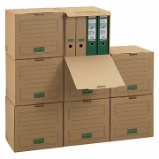 ARCHIV-ALTABLAGE-CONTAINER 294x335x332mm, erweiter- und stapelbar, braun