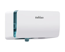 Satino Hyginity Doppelrollen Toilettenpapierspender,  System MT1, 30,1 cm �15,9 cm � 18,6 cm, wei�