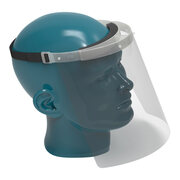 RENZ Gesichtsschutzschild mit einstellbarer Kopfhalterung One Size