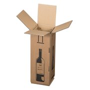 Weinversandkarton für  1 Magnumflasche mit DHL & UPS Zertifizierung