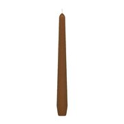 Spitzkerzen 245 mm, 8 Stunden Brenndauer, braun, 10 Stk.