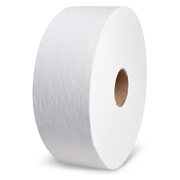 Toilettenpapier Tissue JUMBO 2-lagig Ø 23 cm weiß,  6 Stk.