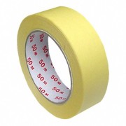 Kreppband Kreppklebeband Abdeckband CLASSIC, gelb, 30mm x 50m