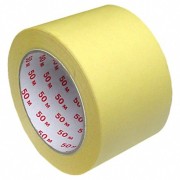 Kreppband Kreppklebeband Abdeckband CLASSIC, gelb, 75mm x 50m