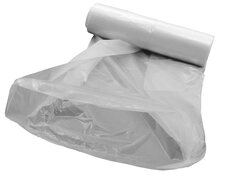 Universal Flachbeutel HDPE transparent, gerollt, 25 x 35 cm, 50 Stk.