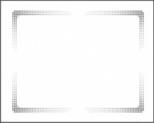 Tischset Platzset aus Papier 30 x 40 cm, weiß, 200 Stk.