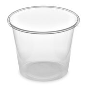 Dressingbecher Saucenbecher 125ml, transparent, aus PP, 50 Stk.