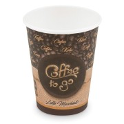 Kaffeebecher L Coffee To Go Latte Macchiato, Melange 350ml 420ml,  50 Stk.
