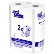 Kchenrollen Tissue 2-lagig Harmony Professional, 50 Blatt, 2 Stk.