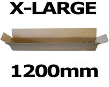 Faltkarton Versandhülse 1200x110x110mm sehr stabil, 2wellig