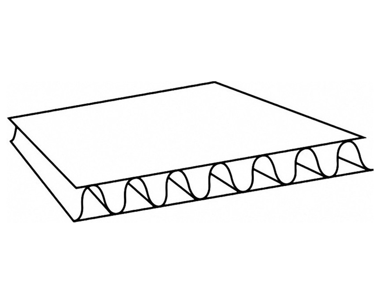 Faltkarton Transportkarton 427x304x150mm 1wellig, braun, fr Din A3+