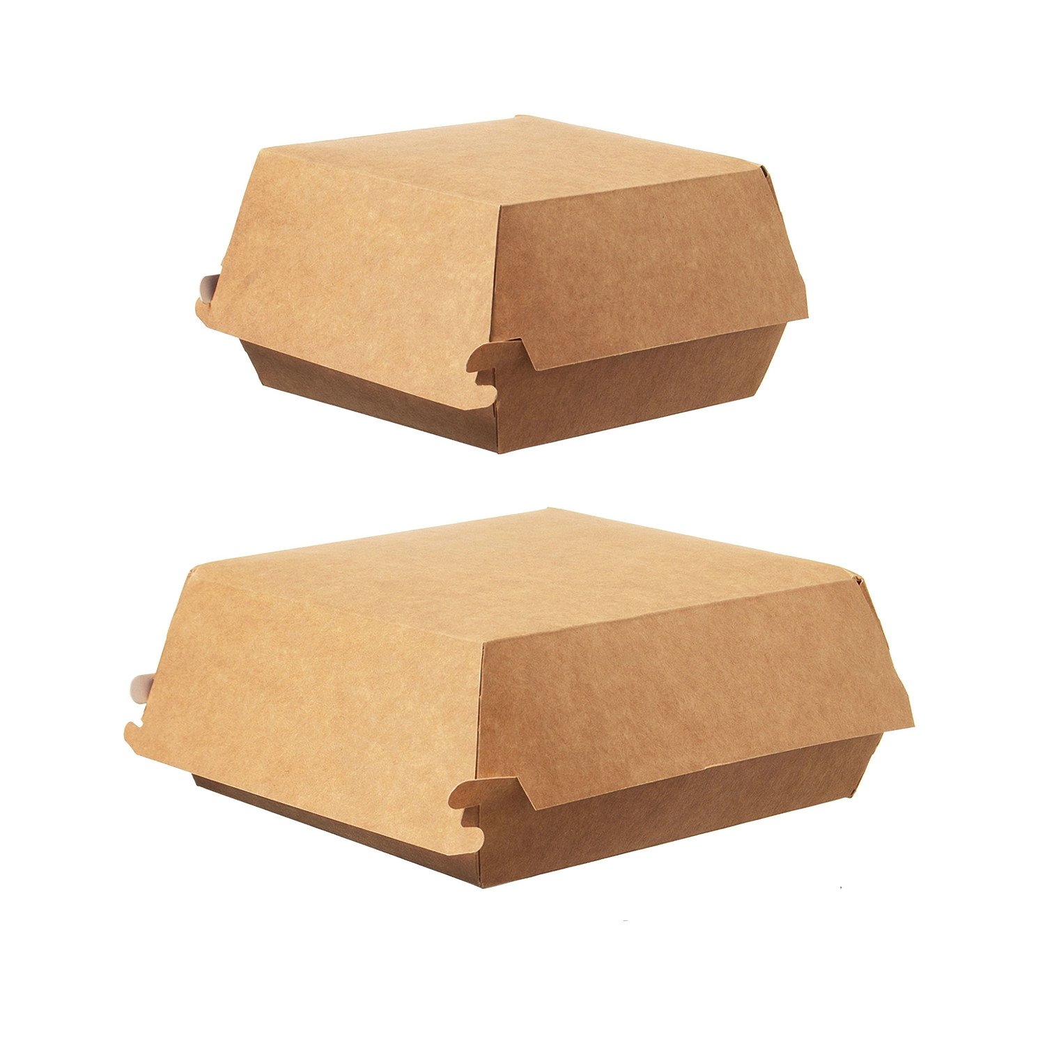 Hamburger-Box gro, Green by Nature, 145x145x80 mm, 100 Stk.