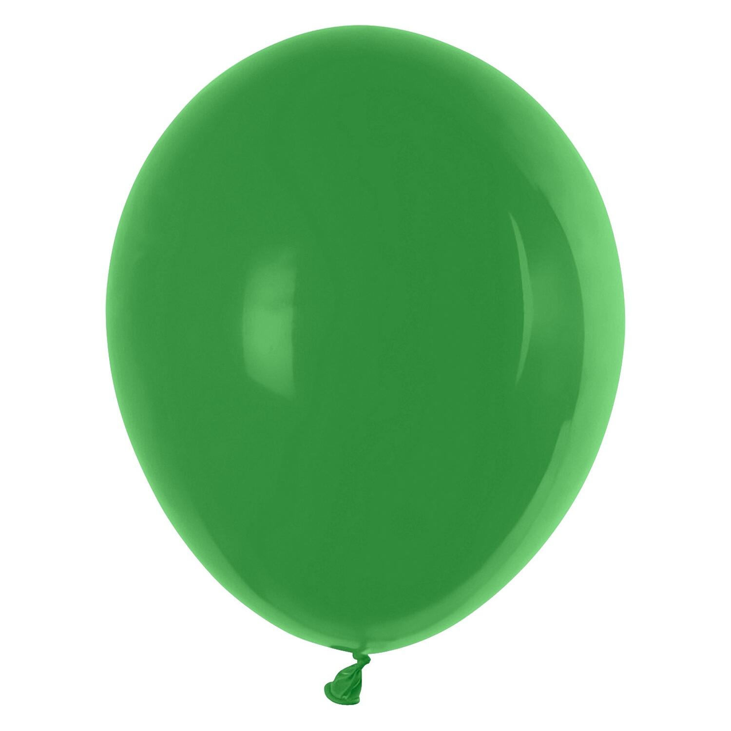 Luftballons grün Ø 250 mm, Größe 'M', 100 Stk.