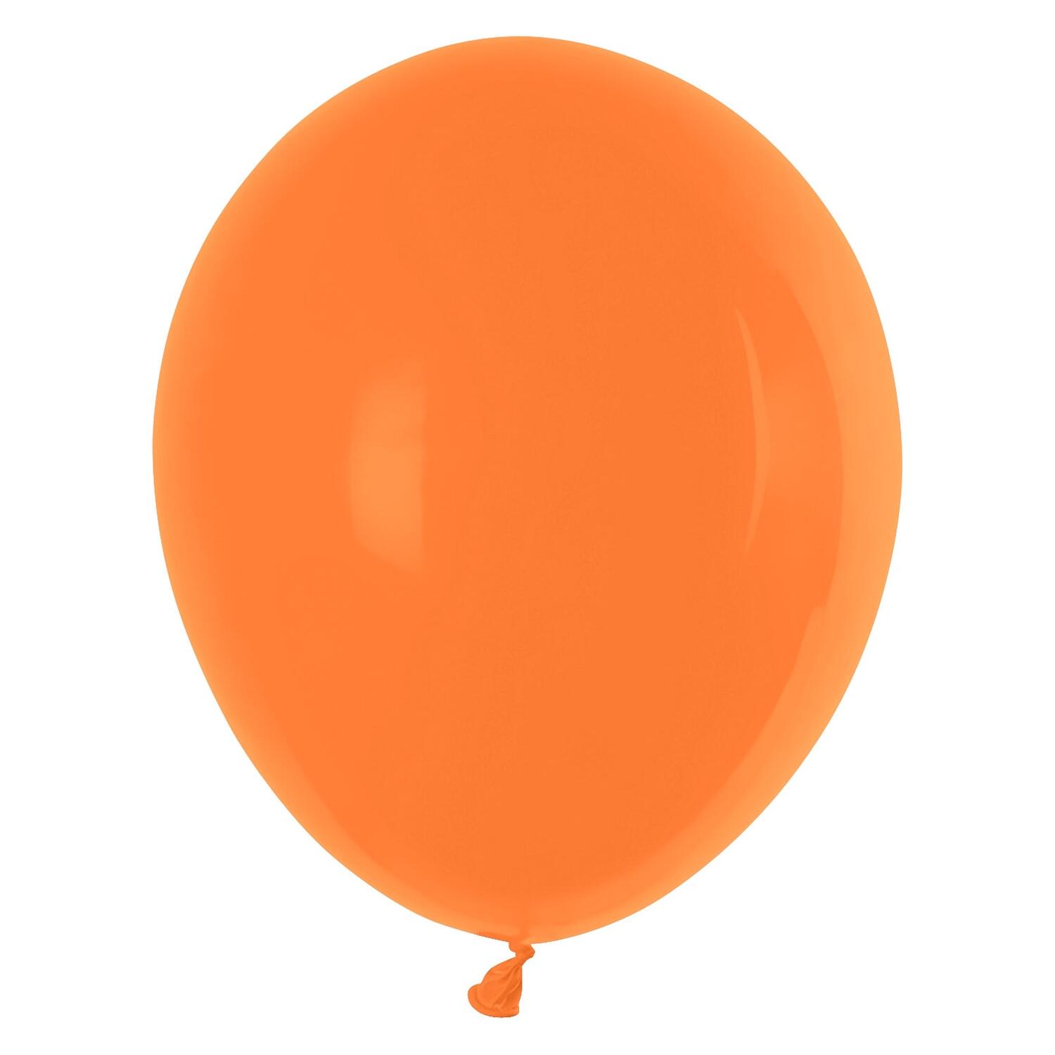 250 Luftballons Ballons orangeParty Restposten lose 
