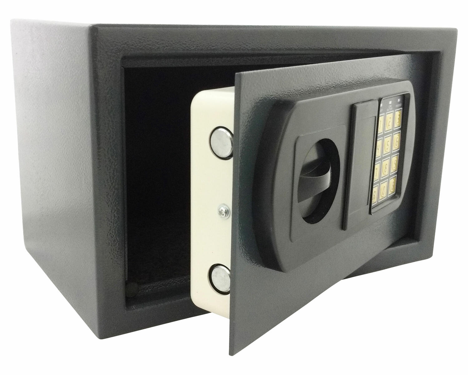 Tresor Safe 43x36x31cm mit elektronischem  Zahlenschlo fr  Tisch/Wandmontage