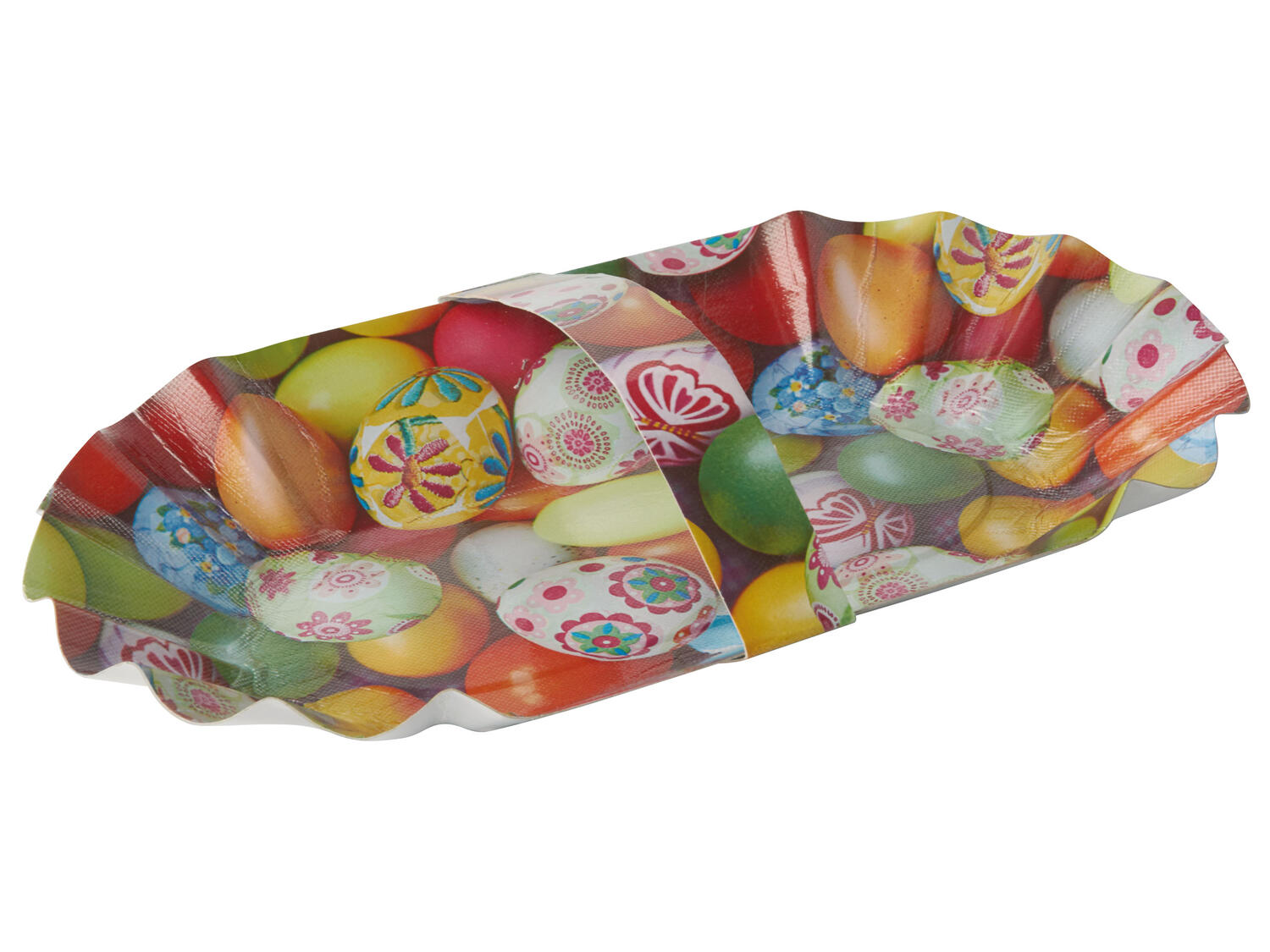 Osterschalen Osterk�rbchen oval mit Henkel 28 x 16 cm Ostern sortiert, 3 Stk.