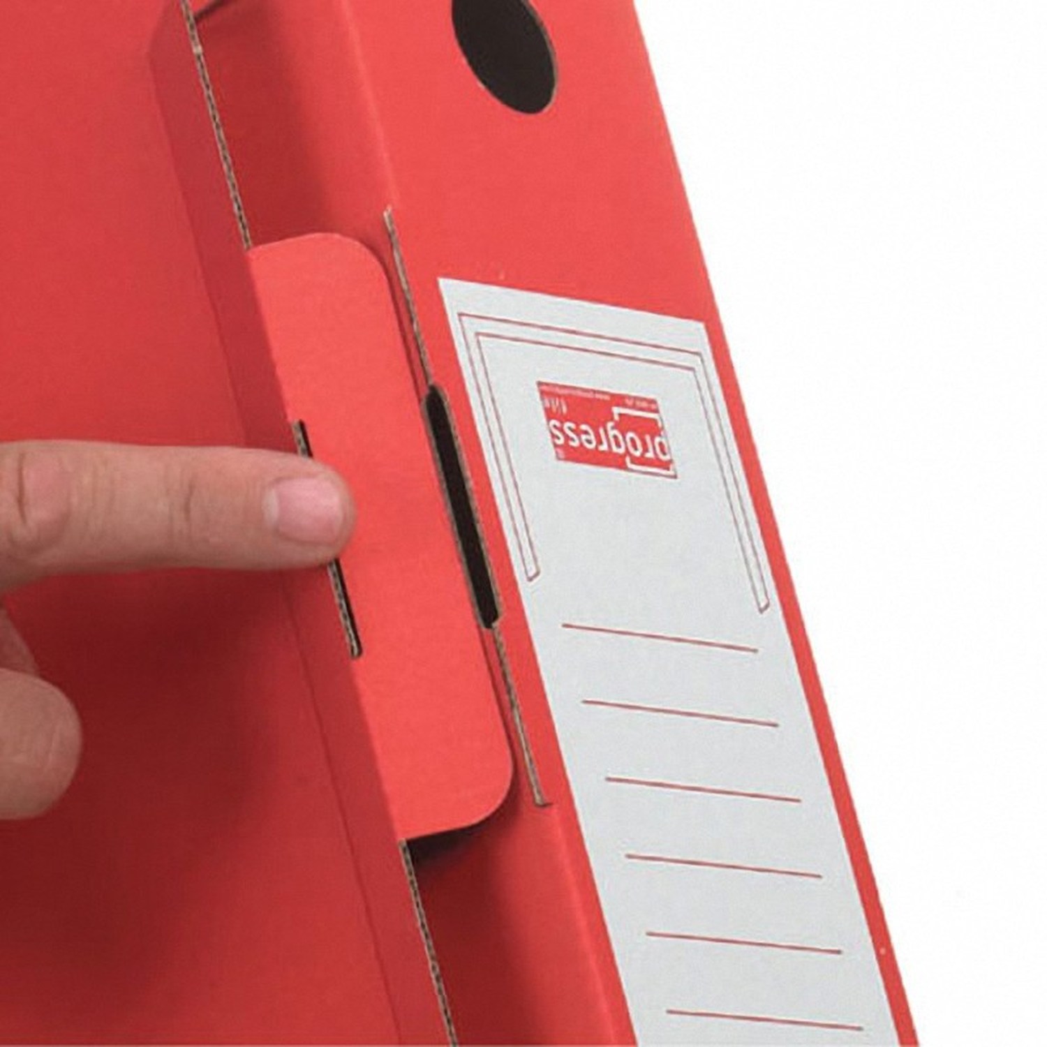 ARCHIV-ABLAGEBOX zum Aufbewahren von Ordnerinhalten, 325x265x80mm