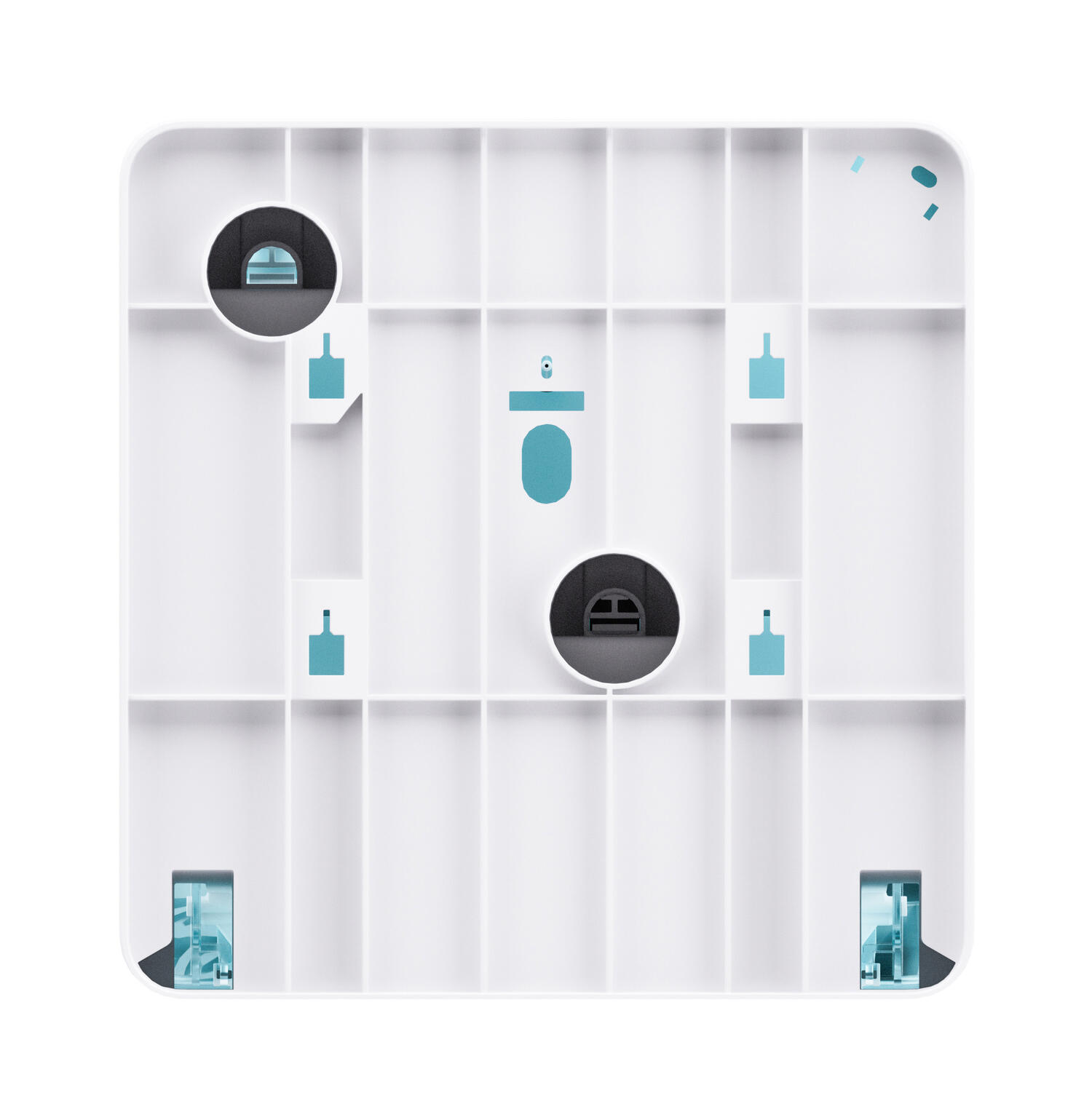 Satino Hyginity Jumbo Toilettenpapierspender L, 35x34x13,9cm wei�, System JT2