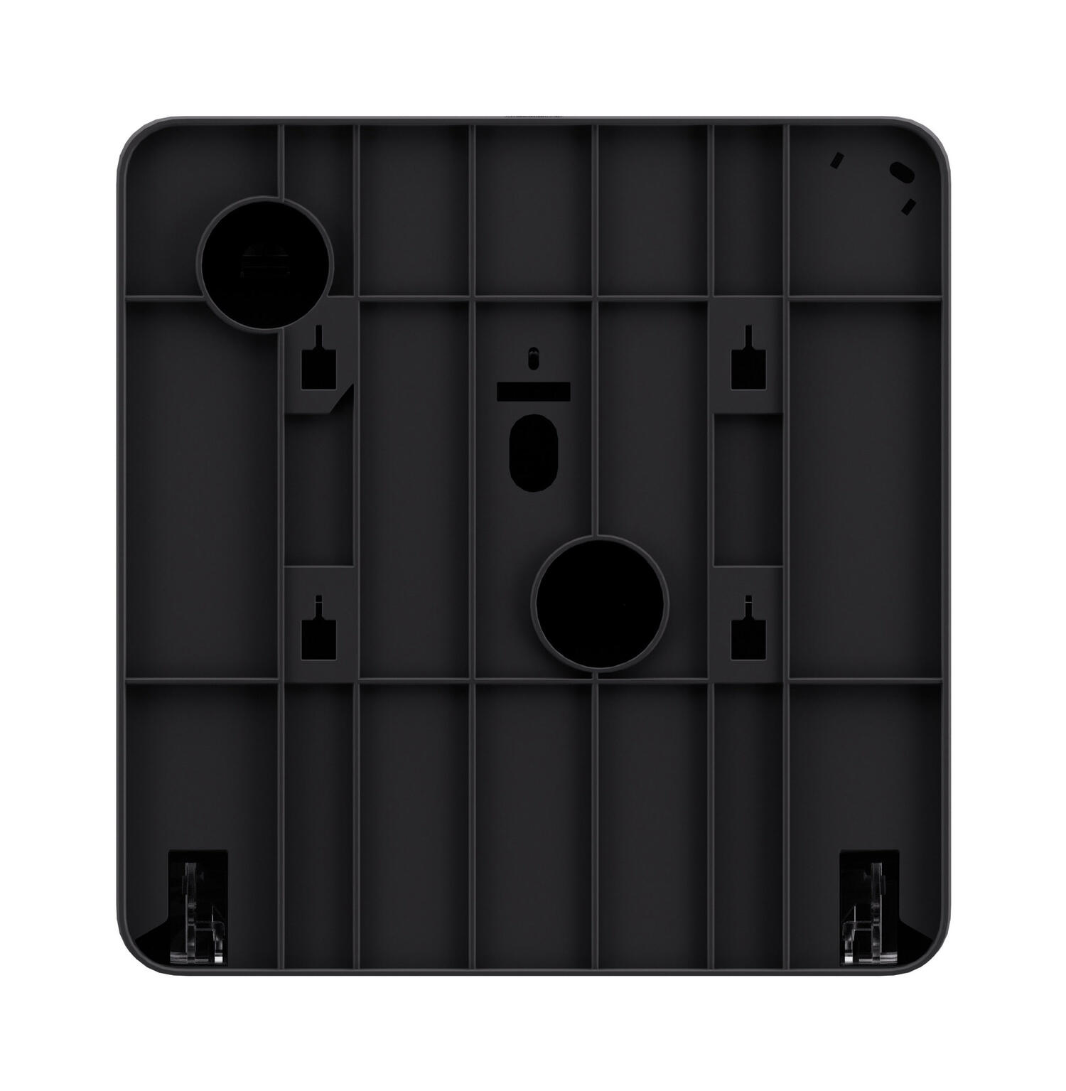 Satino Hyginity Jumbo Toilettenpapierspender L, 35x34x13,9cm schwarz, System JT2