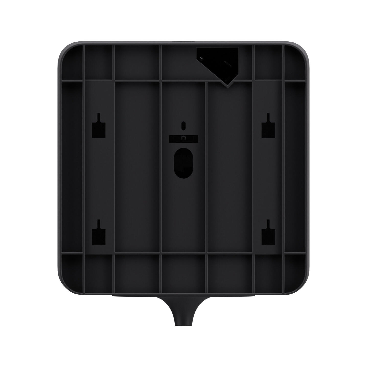 Satino Hyginity Spender Plus f�r Handtuchrollen mit Innenabwicklung, System CF1, 29,4 cm x 26,0 cm x 24,5 cm,  schwarz