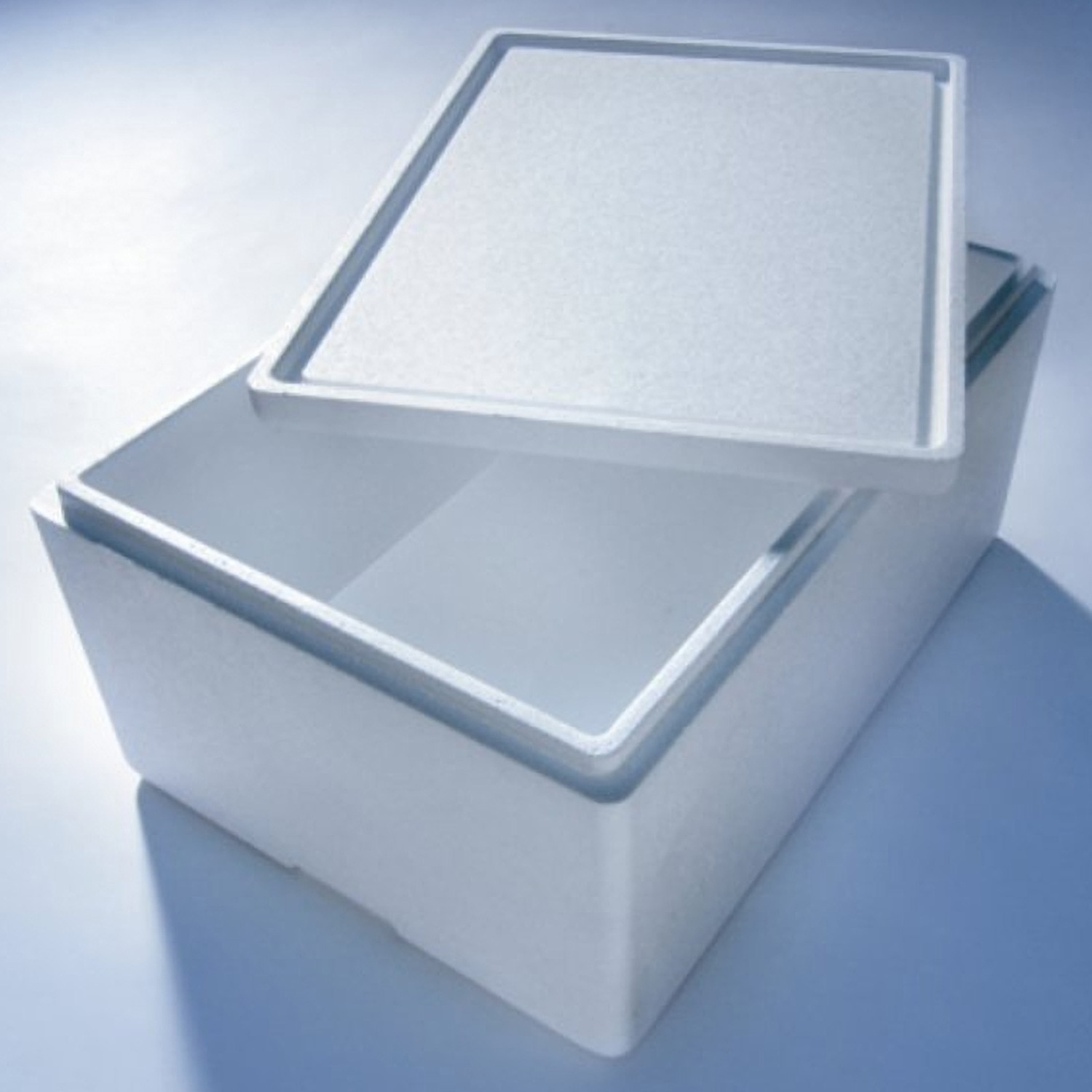 Isolierboxen mit Deckel aus Styropor EPS, 442 x 320 x 209 mm, 19 Liter