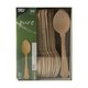 PAPSTAR pure Holzlffel pure 19,5 cm natur in schnem Vintage Design, 50 Stk.