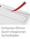 ColomPac Fashionbox 240 x 250 x 100mm mit Selbstklebeverschluss & Aufreifaden wei