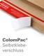 ColomPac Universalverpackung Wickelverpackung starke B-Welle 430 x 300 x -100mm mit Selbstklebeverschluss & Aufreifaden