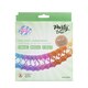 Girlande Farbenspiel aus Papier schwer entflammbar 14.5cm, 10m, 1 Stk.