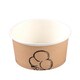 BIO Deckel fr Dressingbecher aus Karton 60-100ml, 62mm 50 Stk.