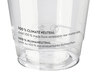 BIO Trinkbecher 400ml + Domdeckel ohne Loch + Einsatzbecher  96mm (PLA) 50 Stk.
