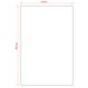 Etiketten Labels selbstklebend wei 210 x 148.5mm auf DIN A5 DHL Kleber 200 Stk.