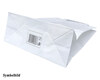 GASTRO Papiertragetaschen 32 x 26 x 14 cm mit EAN-Code wei, 250 Stk.